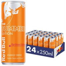 RC237868 / Red Bull Summer Edition 2022 Aprikose/Erdbeere - 250ml - CH Ware  24 Stk PRO KARTON