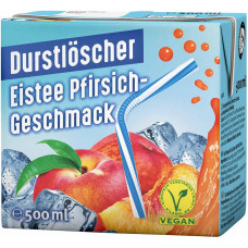 ET421004 / Durstlöscher Eistee Pfirsich 12x0.5l 12 stk pro karton 