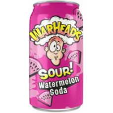 WH248058 / Warheads Watermelon Sour Soda - 355ml - ohne Landessprache Sticker / 12 stk pro Karton