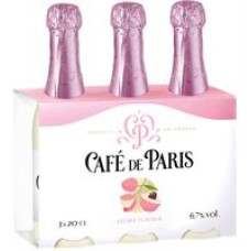 CX00234 / Cafe de Paris Lychee Flavour, o.Jg. 6.7% - 3x200ml 6 Stk Pro Karton