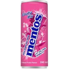 PF4698 /  Mentos Drink Fruity Mix - 240ml  24 stk pro Karton